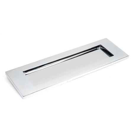 From The Anvil Door Furniture Polished Chrome / Letter Plates / 304 x 96mm From The Anvil - Polished Chrome Large Letter Plate