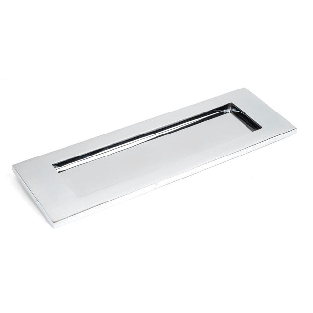 From The Anvil Door Furniture Polished Chrome / Letter Plates / 304 x 96mm From The Anvil - Polished Chrome Large Letter Plate