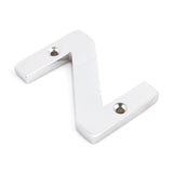 From The Anvil Door Furniture Polished Chrome / Letters / Z From The Anvil - Polished Chrome Letter Z