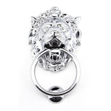 From The Anvil Door Furniture Polished Chrome / Lion Door Knocker From The Anvil - Polished Chrome Lion Head Door Knocker