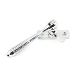 From The Anvil Window Furniture Polished Chrome / Yes / Mortice & Hook Place From The Anvil - Polished Chrome Locking Reeded Fastener