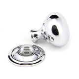 From The Anvil Cabinet Hardware Polished Chrome / Cabinet Knobs / 32mm Dia. From The Anvil - Polished Chrome Mushroom Cabinet Knob 32mm