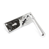 From The Anvil Door Furniture Polished Chrome / Std. Lock Handles From The Anvil - Polished Chrome Newbury Lever Lock Set