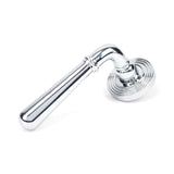From The Anvil Door Furniture Polished Chrome / Round Rose From The Anvil - Polished Chrome Newbury Lever on Rose Set (Beehive) - Unsprung
