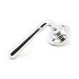 From The Anvil Door Furniture Polished Chrome / Round Rose From The Anvil - Polished Chrome Newbury Lever on Rose Set - Unsprung