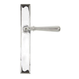From The Anvil Door Furniture Polished Chrome / Multi Point Latch Set From The Anvil - Polished Chrome Newbury Slimline Lever Espag. Latch Set