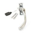 From The Anvil Window Furniture Polished Chrome / Left Hand / Yes From The Anvil - Polished Chrome Peardrop Espag - LH