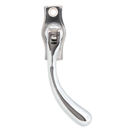 From The Anvil Window Furniture Polished Chrome / Right Hand / Yes From The Anvil - Polished Chrome Peardrop Espag - RH