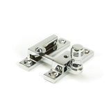 From The Anvil Window Furniture Polished Chrome / Sash Window Quadrant Fasteners / Yes From The Anvil - Polished Chrome Prestbury Quadrant Fastener - Narrow