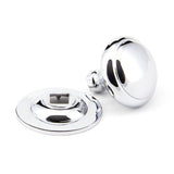 From The Anvil Door Furniture Polished Chrome / Round Centre Door Knob From The Anvil - Polished Chrome Round Centre Door Knob