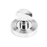 From The Anvil Door Furniture Polished Chrome / No From The Anvil - Polished Chrome Round Thumbturn Set (Beehive)