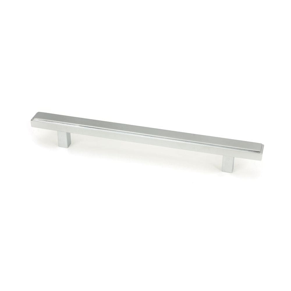 From The Anvil Cabinet Hardware Polished Chrome / Cabinet Pull Handles / Medium From The Anvil - Polished Chrome Scully Pull Handle - Medium