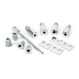 From The Anvil Window Furniture Polished Chrome / Locking Sash Stops From The Anvil - Polished Chrome Secure Stops (Pack of 4)