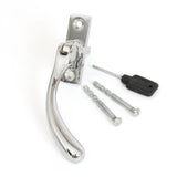 From The Anvil Window Furniture Polished Chrome / Right Hand / Yes From The Anvil - Polished Chrome Slim Peardrop Espag - RH