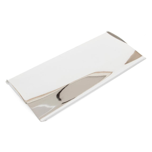 From The Anvil Door Furniture Polished Chrome / Interior Letter Flap / 265 x 130mm From The Anvil - Polished Chrome Small Letter Plate Cover