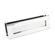 From The Anvil Door Furniture Polished Chrome / Sleeved Letterbox / 315 x 92mm From The Anvil - Polished Chrome Traditional Letterbox