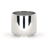 From The Anvil Home & Garden Polished Marine SS (316) / Plant Pots / 12.5cm From The Anvil - Polished Marine SS (316) 12.5cm Newlyn Pot