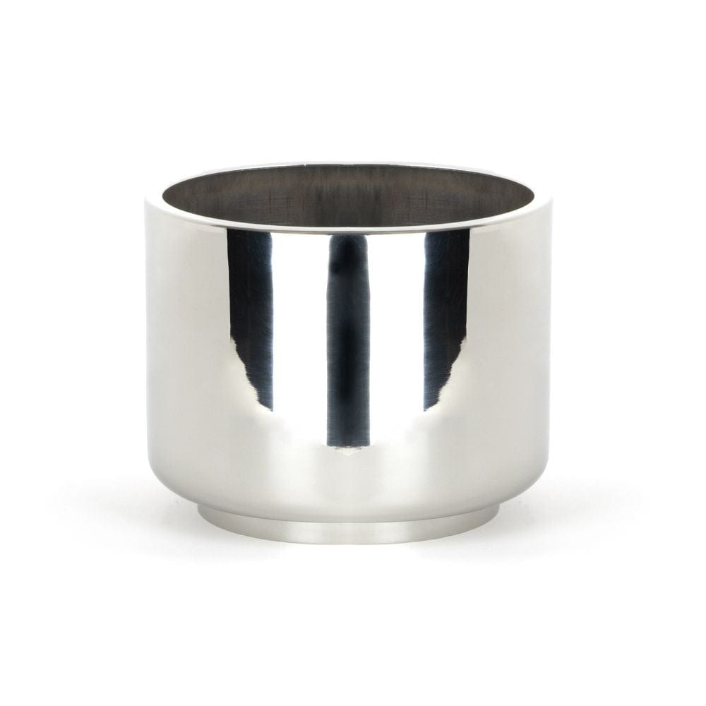 From The Anvil Home & Garden Polished Marine SS (316) / Plant Pots / 16cm From The Anvil - Polished Marine SS (316) 16cm Newlyn Pot