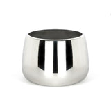 From The Anvil Home & Garden Polished Marine SS (316) / Plant Pots / 28cm From The Anvil - Polished Marine SS (316) 28cm Hepworth Pot (Drainage holes)