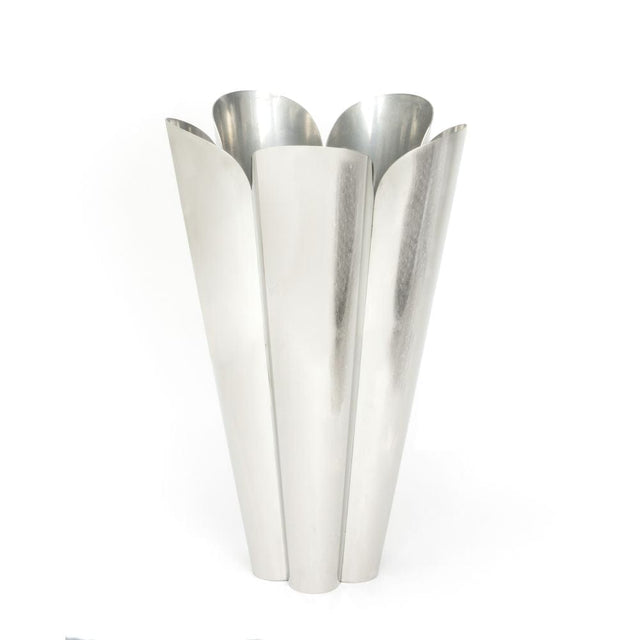 From The Anvil Home & Garden Polished Marine SS (316) / Plant Pots / 30cm From The Anvil - Polished Marine SS (316) 30cm Flora Pot