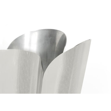 From The Anvil Home & Garden Polished Marine SS (316) / Plant Pots / 40cm From The Anvil - Polished Marine SS (316) 40cm Flora Pot (Drainage holes)