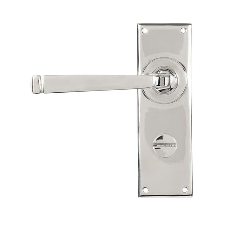 From The Anvil Door Furniture Polished Marine SS (316) / Bathroom Lock Handles From The Anvil - Polished Marine SS (316) Avon Lever Bathroom Set