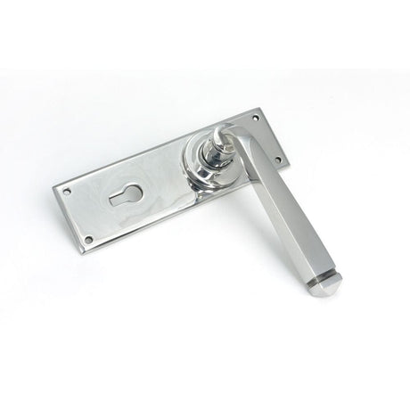 From The Anvil Door Furniture Polished Marine SS (316) / Std. Lock Handles From The Anvil - Polished Marine SS (316) Avon Lever Lock Set