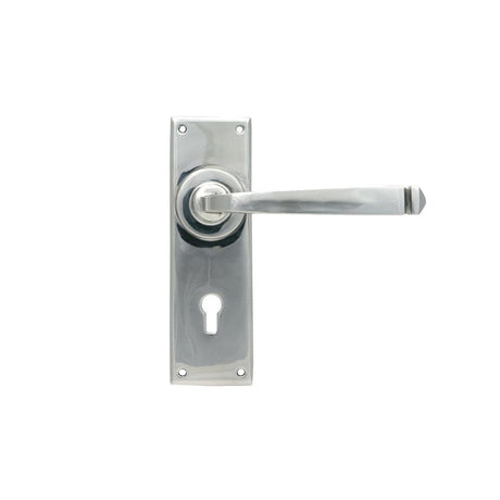 From The Anvil Door Furniture Polished Marine SS (316) / Std. Lock Handles From The Anvil - Polished Marine SS (316) Avon Lever Lock Set