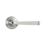 From The Anvil Door Furniture Polished Marine SS (316) / Round Rose From The Anvil - Polished Marine SS (316) Avon Round Lever on Rose Set (Beehive)