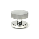 From The Anvil Door Furniture Polished Marine SS (316) / Art Deco Centre Door Knob From The Anvil - Polished Marine SS (316) Brompton Centre Door Knob (Art Deco)