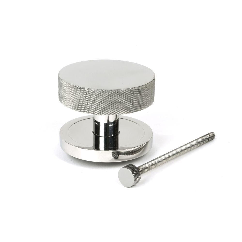 From The Anvil Door Furniture Polished Marine SS (316) From The Anvil - Polished Marine SS (316) Brompton Centre Door Knob (Plain)