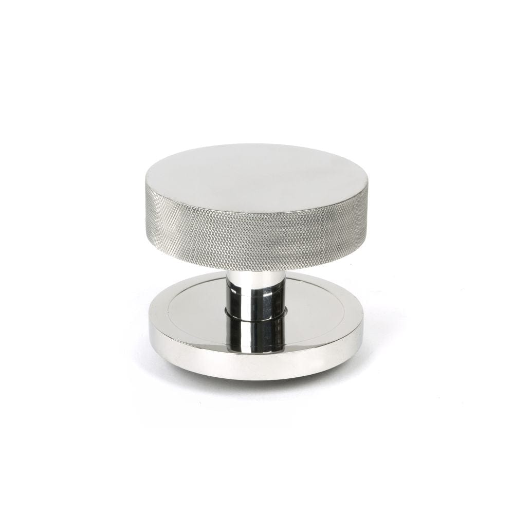 From The Anvil Door Furniture Polished Marine SS (316) From The Anvil - Polished Marine SS (316) Brompton Centre Door Knob (Plain)