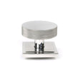 From The Anvil Door Furniture Polished Marine SS (316) / Square Centre Door Knob From The Anvil - Polished Marine SS (316) Brompton Centre Door Knob (Square)