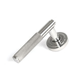 From The Anvil Door Furniture Polished Marine SS (316) / Round Rose From The Anvil - Polished Marine SS (316) Brompton Lever on Rose Set (Art Deco)