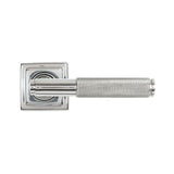 From The Anvil Door Furniture Polished Marine SS (316) / Square Rose From The Anvil - Polished Marine SS (316) Brompton Lever on Rose Set (Square)