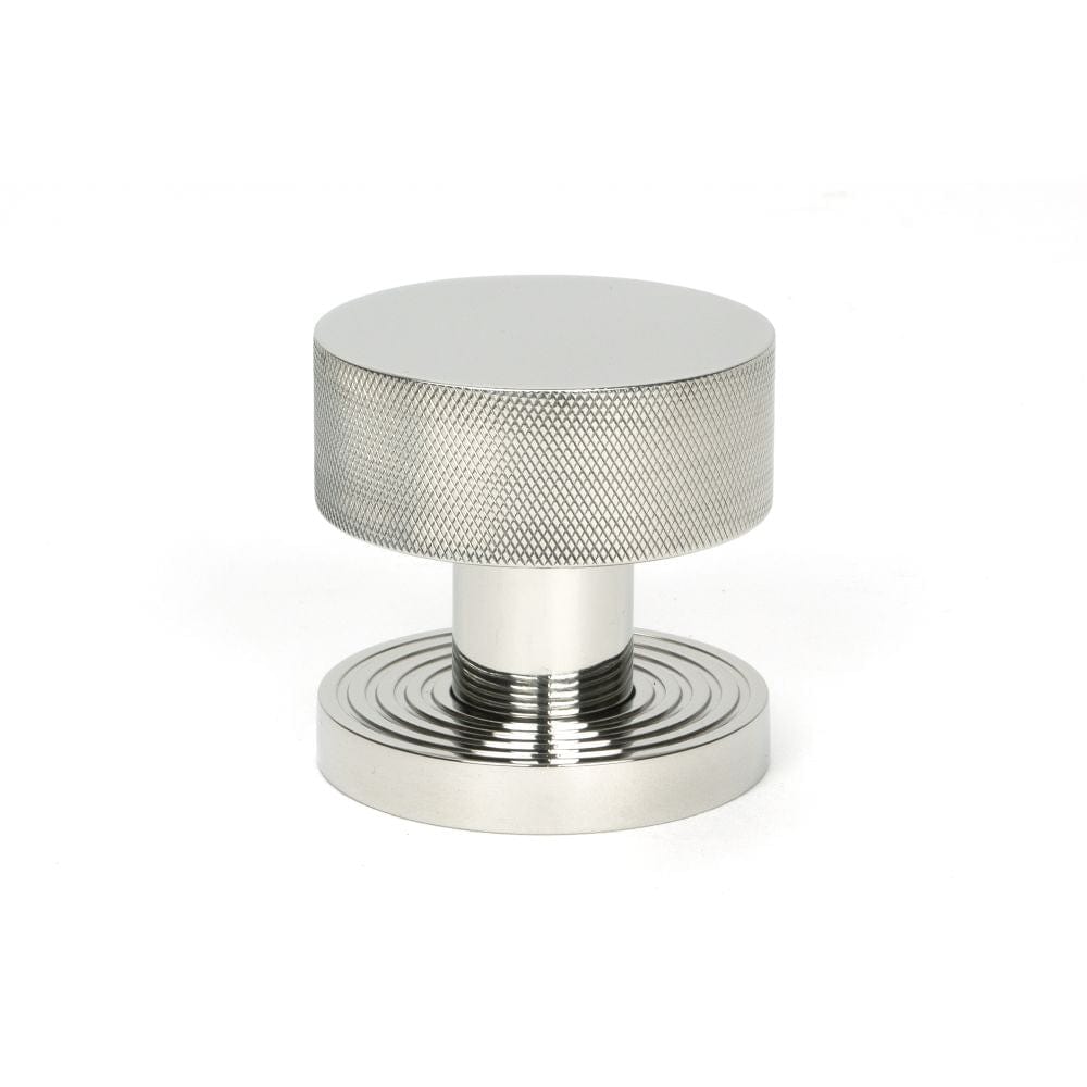 From The Anvil Door Furniture Polished Marine SS (316) / Mortice/Rim Knobs From The Anvil - Polished Marine SS (316) Brompton Mortice/Rim Knob Set (Beehive)
