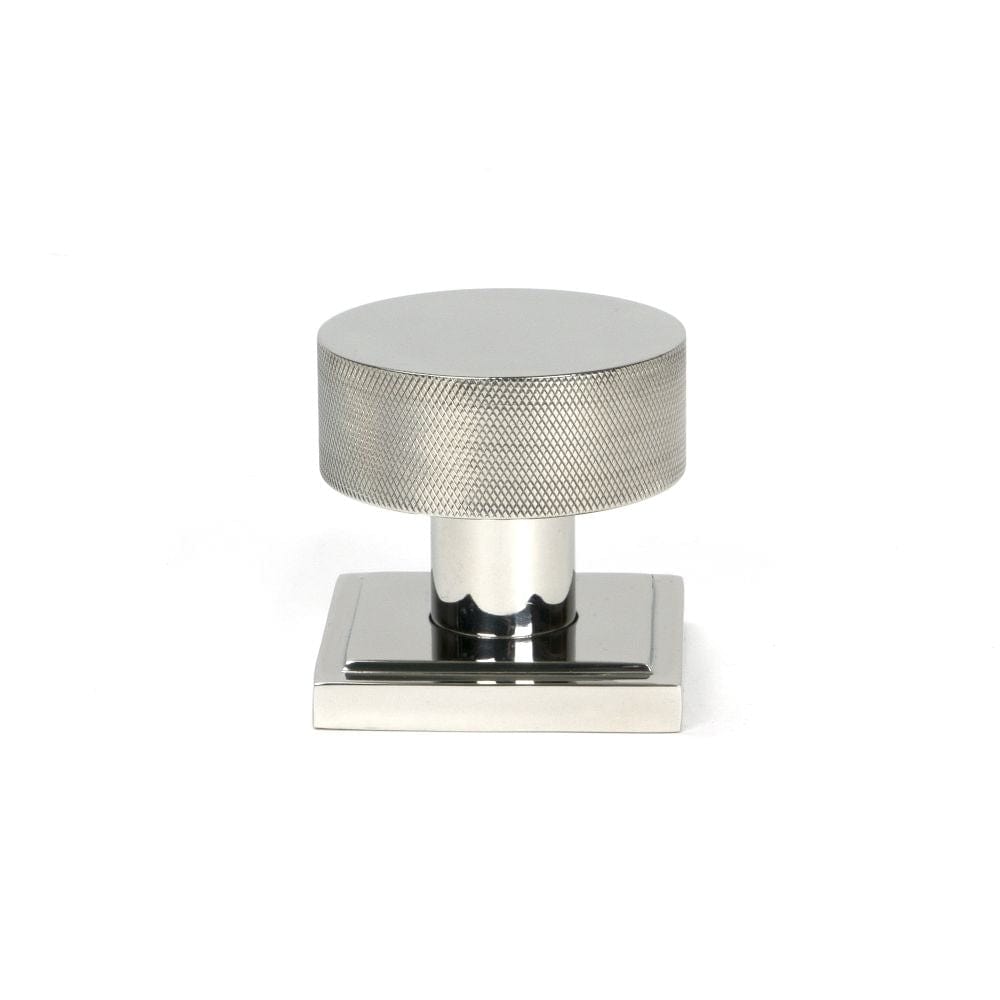 From The Anvil Door Furniture Polished Marine SS (316) / Mortice/Rim Knobs From The Anvil - Polished Marine SS (316) Brompton Mortice/Rim Knob Set (Square)