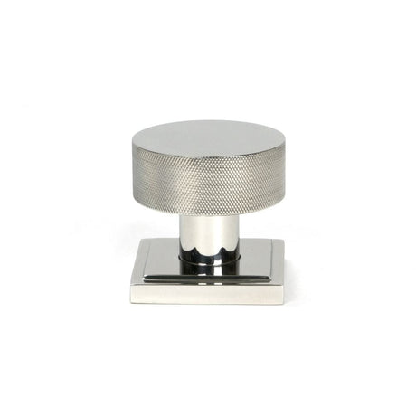From The Anvil Door Furniture Polished Marine SS (316) / Mortice/Rim Knobs From The Anvil - Polished Marine SS (316) Brompton Mortice/Rim Knob Set (Square)