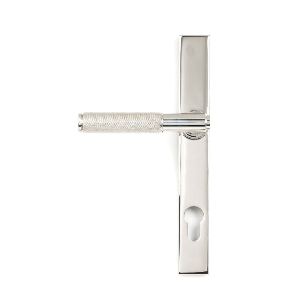 From The Anvil Door Furniture Polished Marine SS (316) / Multi Point Lock Set / 92mm c/c From The Anvil - Polished Marine SS (316) Brompton Slimline Espag. Lock Set