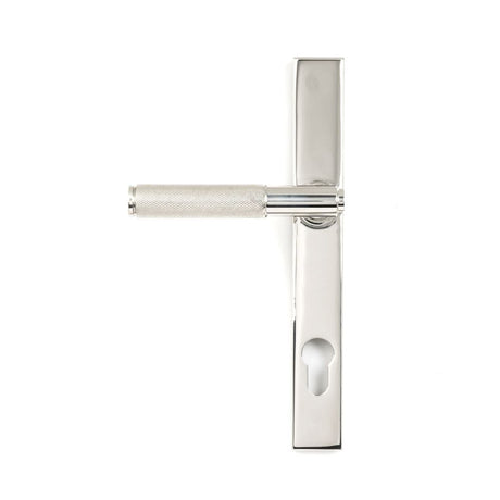 From The Anvil Door Furniture Polished Marine SS (316) / Multi Point Lock Set / 92mm c/c From The Anvil - Polished Marine SS (316) Brompton Slimline Espag. Lock Set