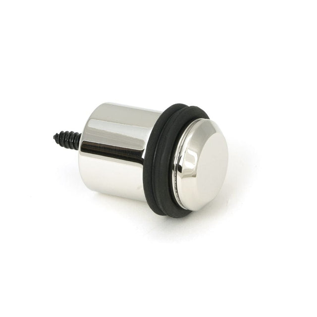 From The Anvil Door Furniture Polished Marine SS (316) / Floor Door Stop From The Anvil - Polished Marine SS (316) Floor Mounted Door Stop