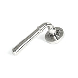 From The Anvil Door Furniture Polished Marine SS (316) / Round Rose From The Anvil - Polished Marine SS (316) Newbury Lever on Rose Set (Beehive) - Unsprung