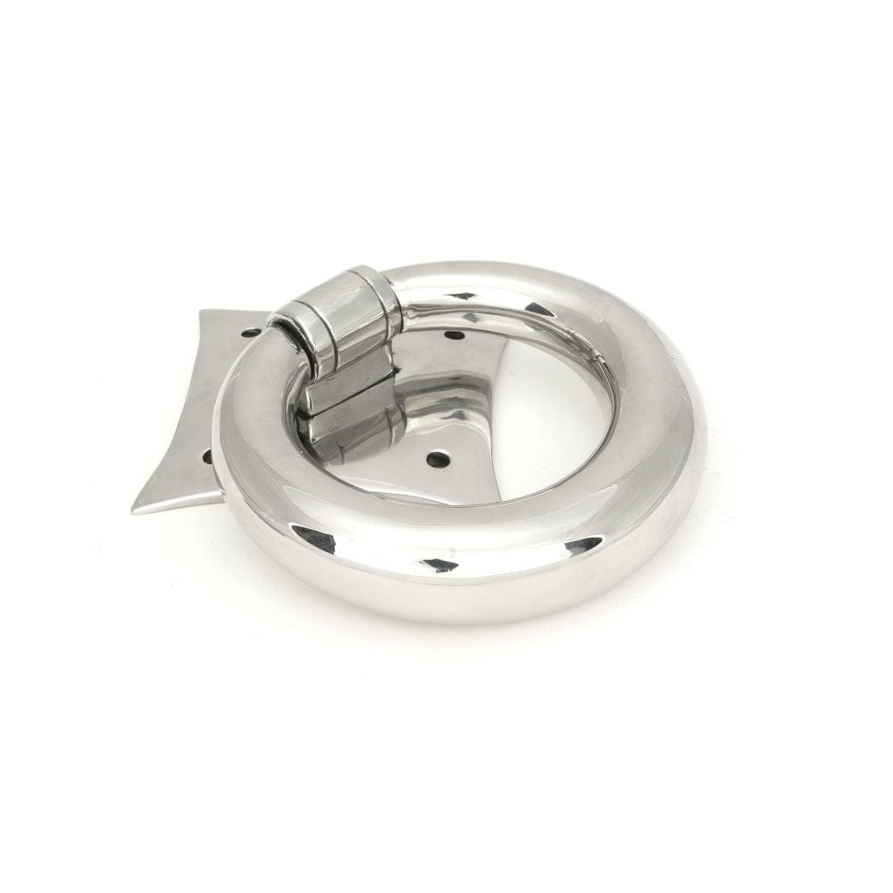 From The Anvil Door Furniture Polished Marine SS (316) / Ring Door Knocker From The Anvil - Polished Marine SS (316) Ring Door Knocker