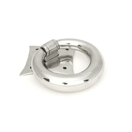 From The Anvil Door Furniture Polished Marine SS (316) / Ring Door Knocker From The Anvil - Polished Marine SS (316) Ring Door Knocker