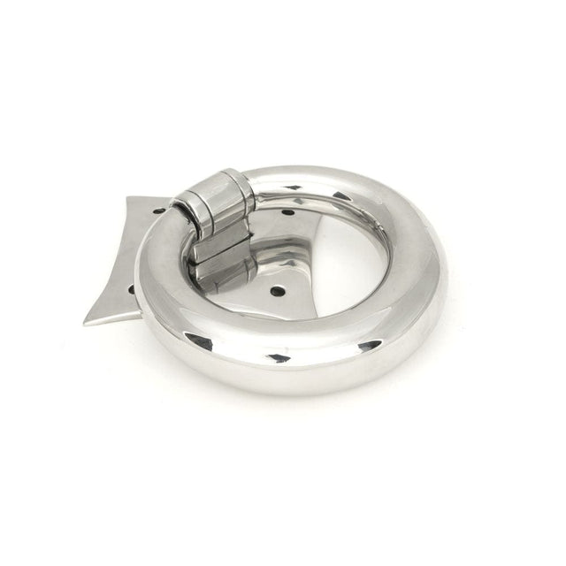 From The Anvil Door Furniture Polished Marine SS (316) / Ring Door Knocker From The Anvil - Polished Marine SS (316) Ring Door Knocker
