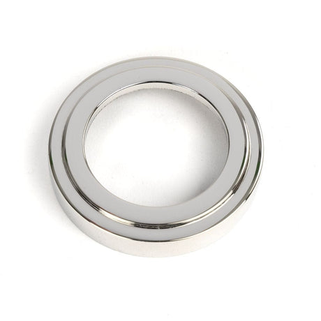 From The Anvil Door Furniture Polished Marine SS (316) / Mortice Key Profile Escutcheons From The Anvil - Polished Marine SS (316) Round Escutcheon (Art Deco)
