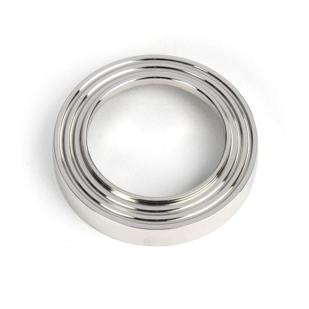 From The Anvil Door Furniture Polished Marine SS (316) / Mortice Key Profile Escutcheons From The Anvil - Polished Marine SS (316) Round Escutcheon (Beehive)