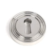 From The Anvil Door Furniture Polished Marine SS (316) / Mortice Key Profile Escutcheons From The Anvil - Polished Marine SS (316) Round Escutcheon (Beehive)