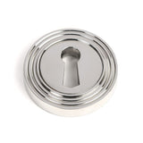 From The Anvil Door Furniture Polished Marine SS (316) / Mortice Key Profile Escutcheons From The Anvil - Polished Marine SS (316) Round Escutcheon (Beehive)