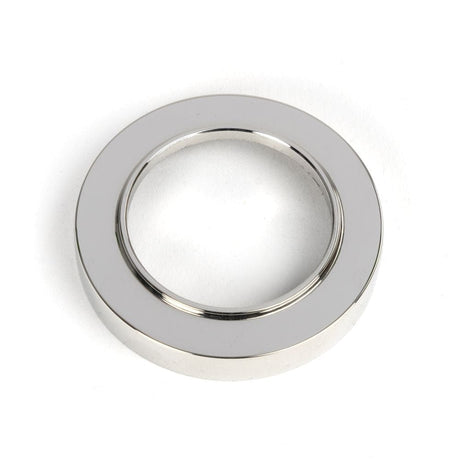 From The Anvil Door Furniture Polished Marine SS (316) / Mortice Key Profile Escutcheons From The Anvil - Polished Marine SS (316) Round Escutcheon (Plain)